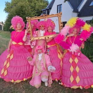 Suikerspin dames in de fotolijst