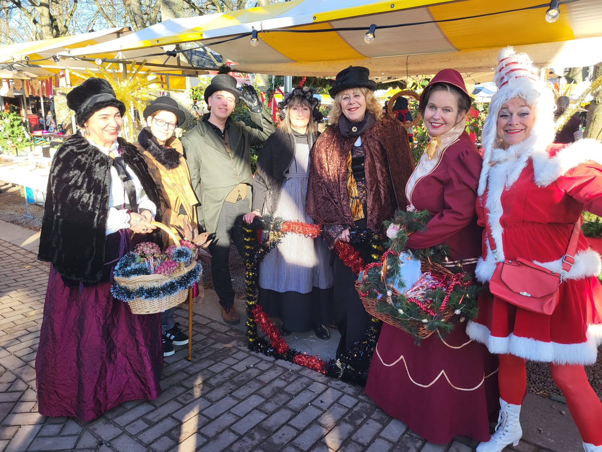 In kerstthema